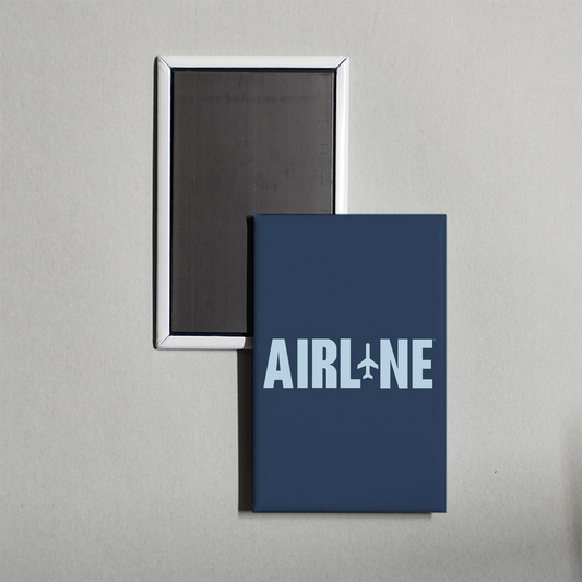 Airline TV Show Fridge Magnet