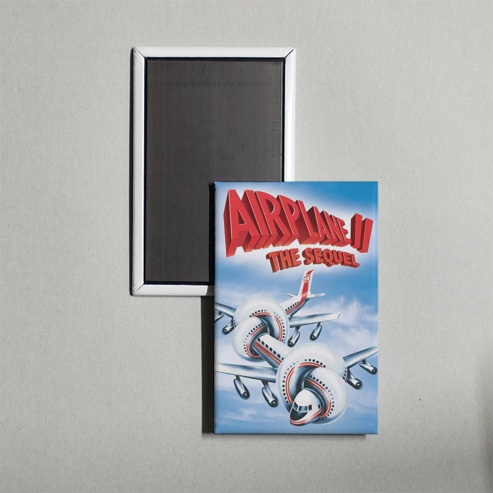 Airplane II The Sequel Mini Movie Fridge Magnet