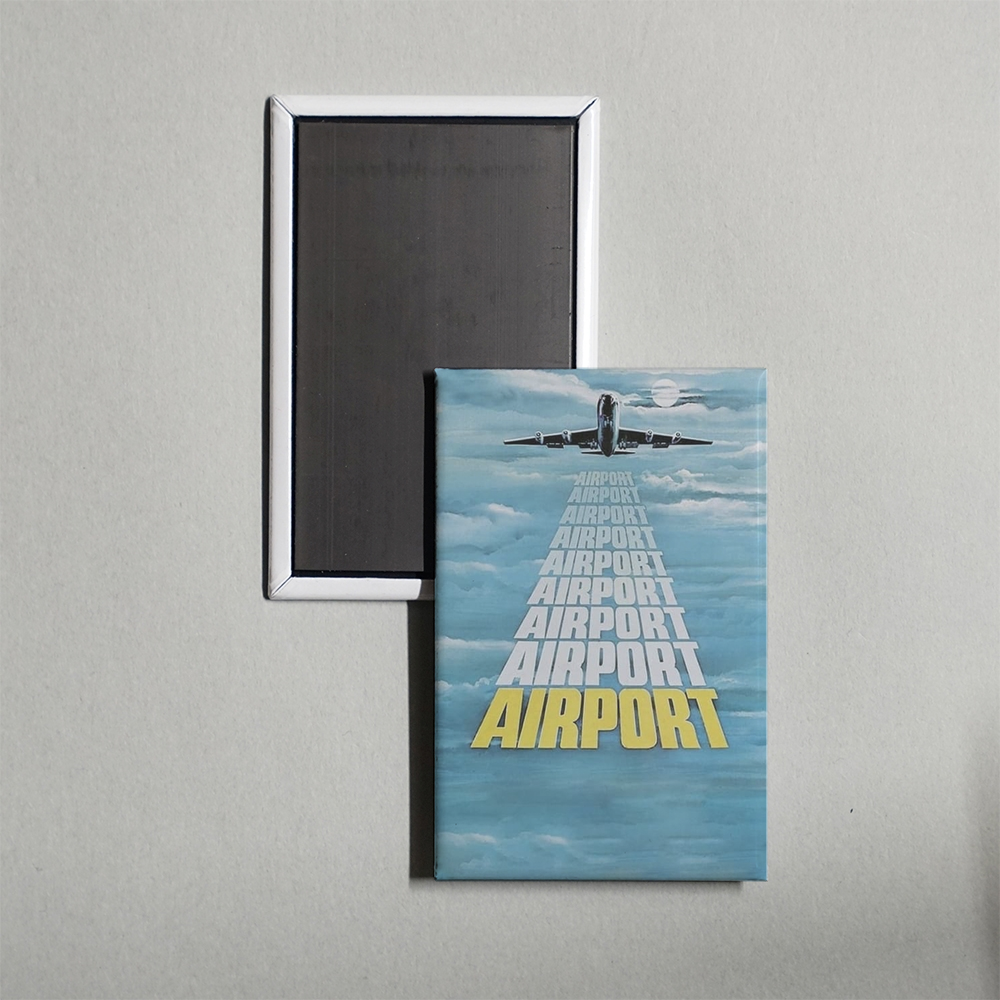 Airport Mini Movie Fridge Magnet