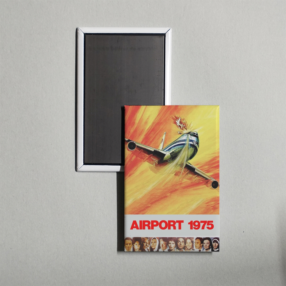 Airport 1975 Mini Movie Fridge Magnet