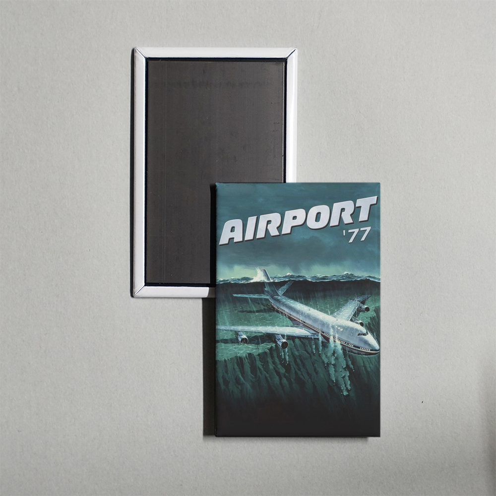 Airport '77 Mini Movie Fridge Magnet
