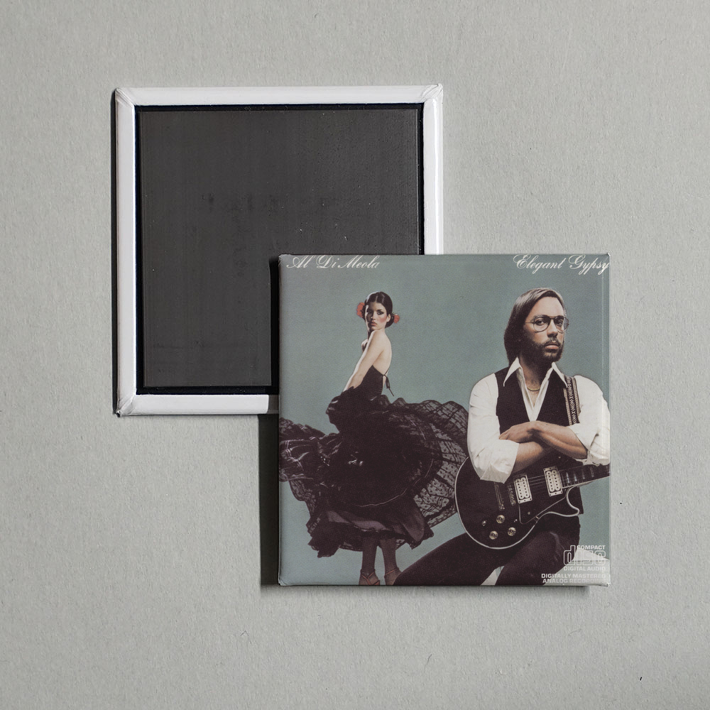 Al Di Meola - Elegant Gypsy Album Cover Fridge Magnet