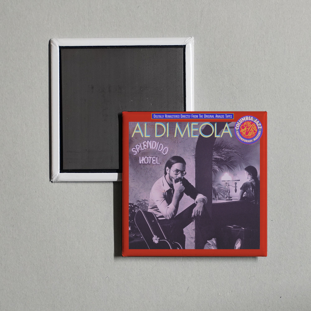 Al Di Meola - Splendido Hotel Album Cover Fridge Magnet