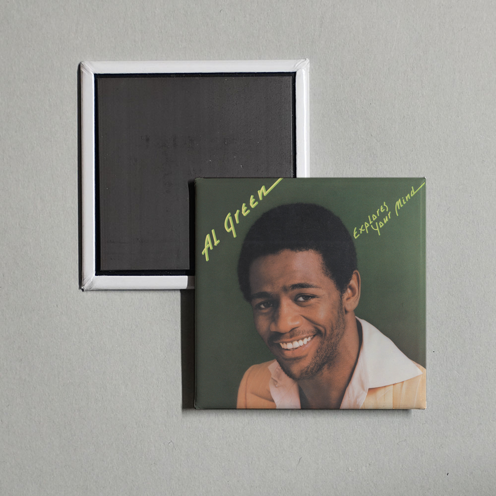 Al Green - Al Green Explores Your Mind Album Cover Fridge Magnet