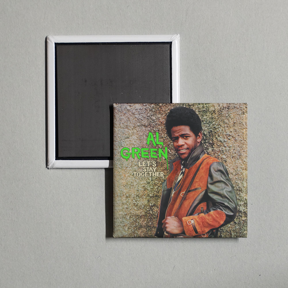 Al Green - Let's Stay Together Album Cover Fridge Magnet