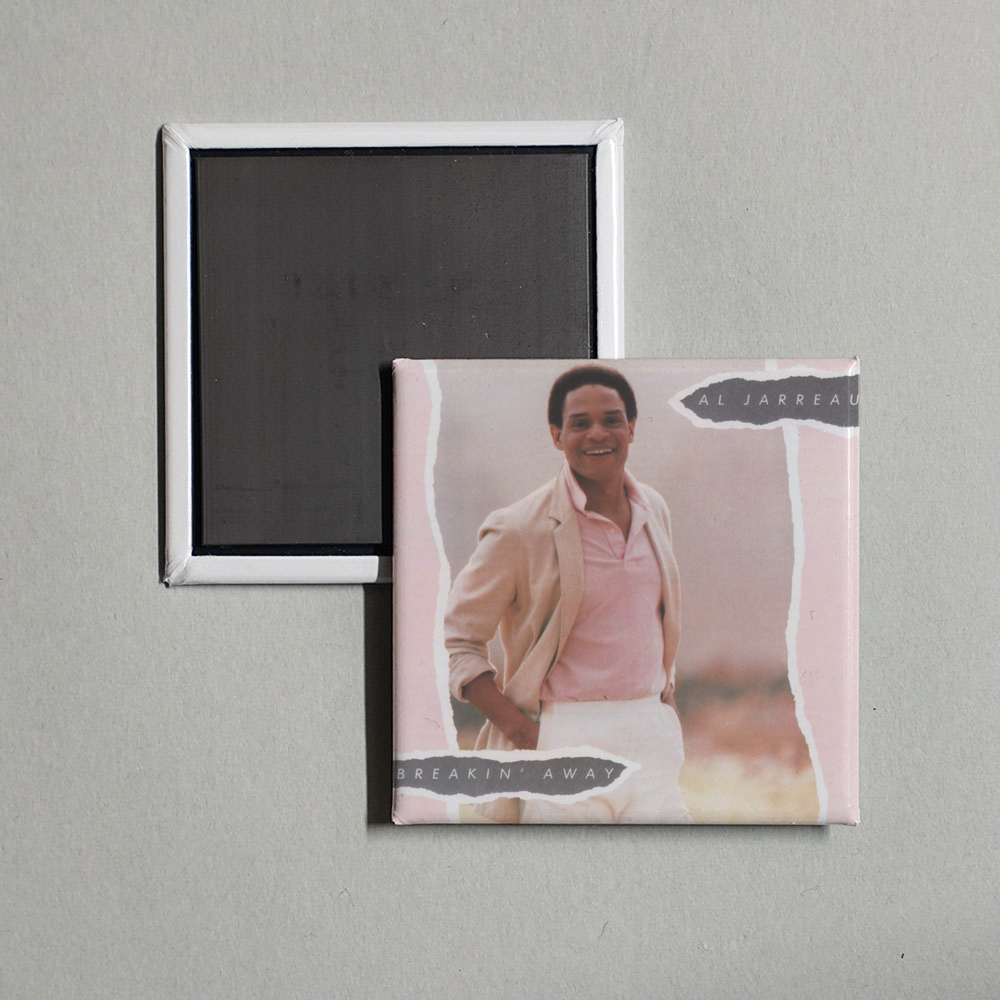 Al Jarreau - Breakin' Away Album Cover Fridge Magnet