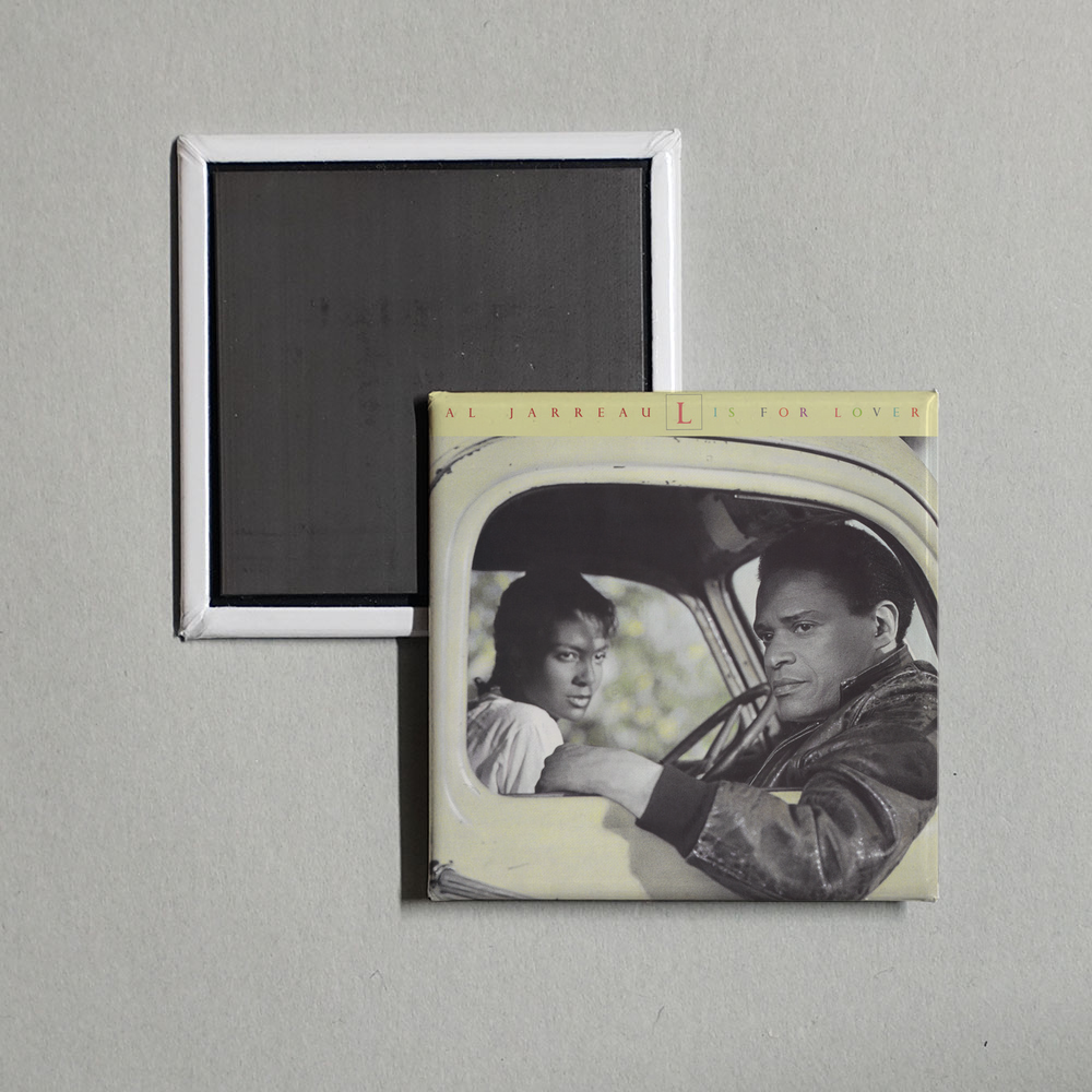 Al Jarreau - L Is for Lover Album Cover Fridge Magnet
