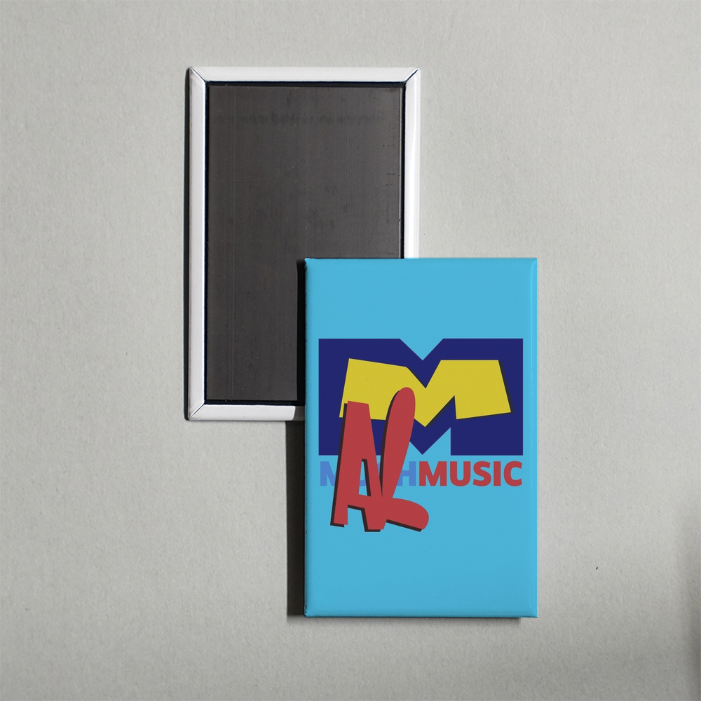Al Music TV Show Fridge Magnet