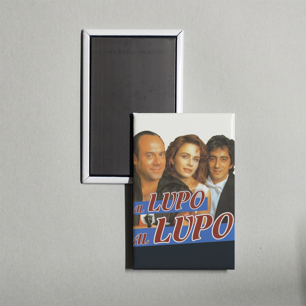 Al lupo, al lupo Mini Movie Fridge Magnet