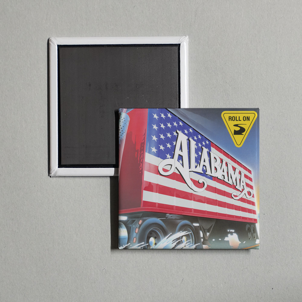 Alabama - Roll On Album Cover Fridge Magnet