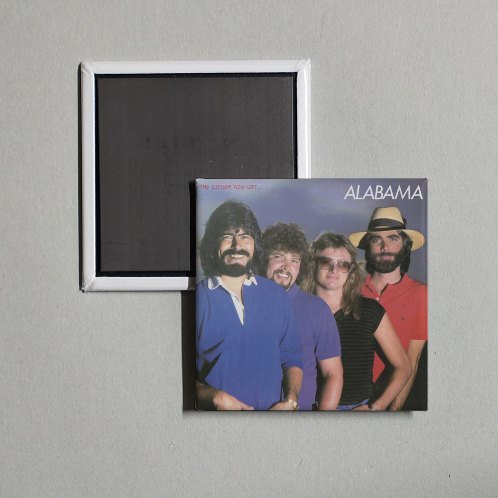 Alabama - The Closer You Get... Album Cover Fridge Magnet