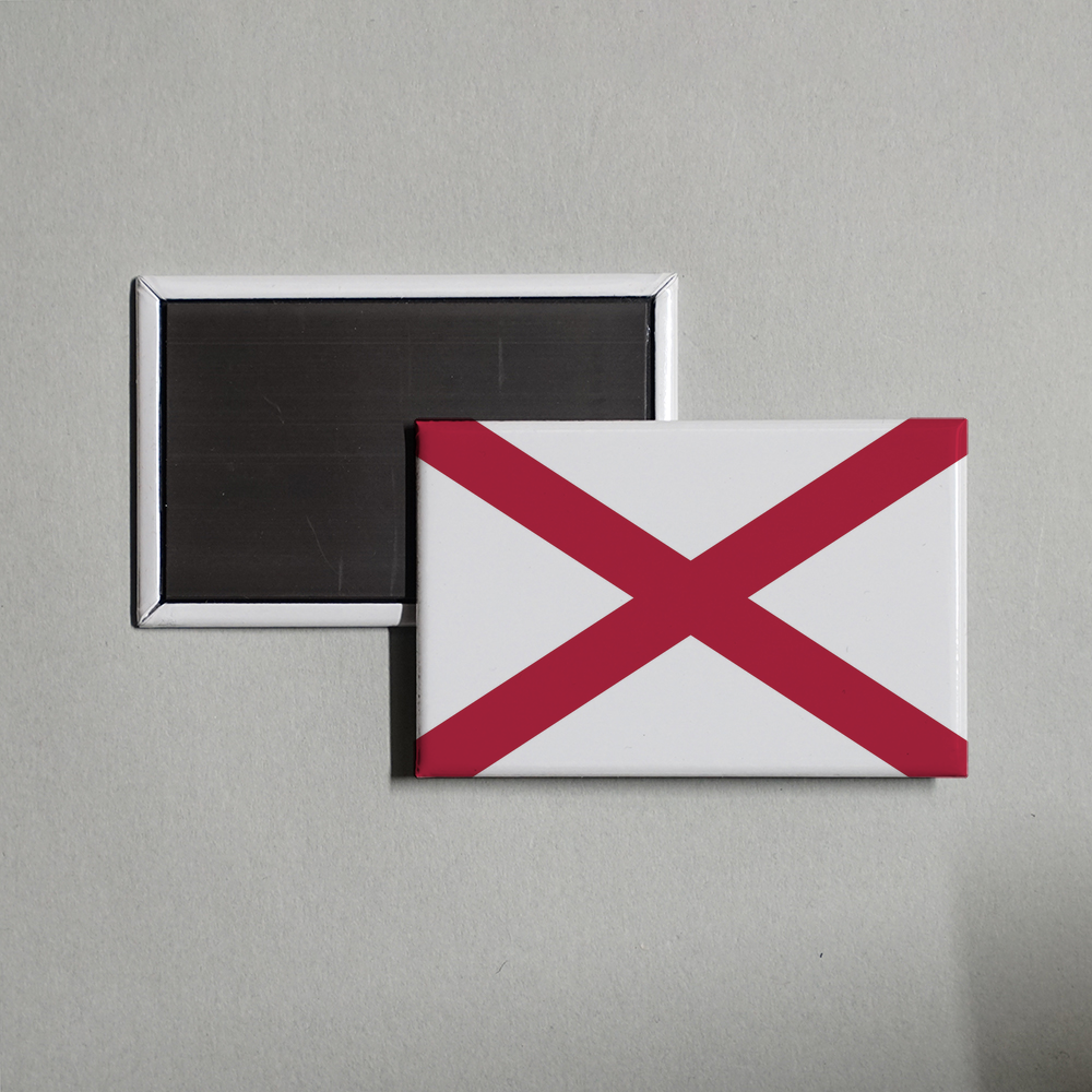 Alabama State Flag Fridge Magnet Fridge Magnet