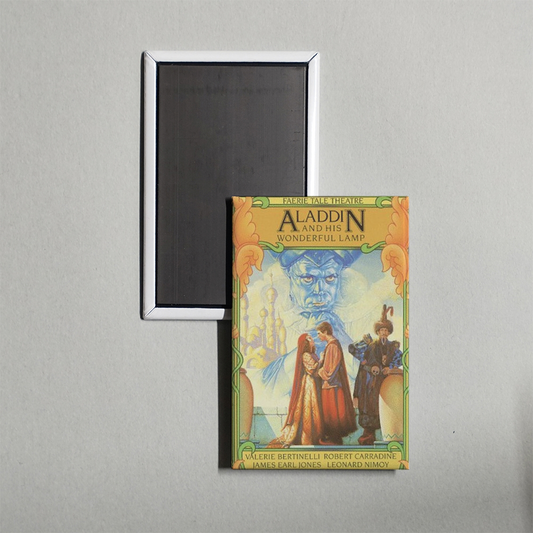 Aladdin and His Wonderful Lamp Mini Movie Fridge Magnet