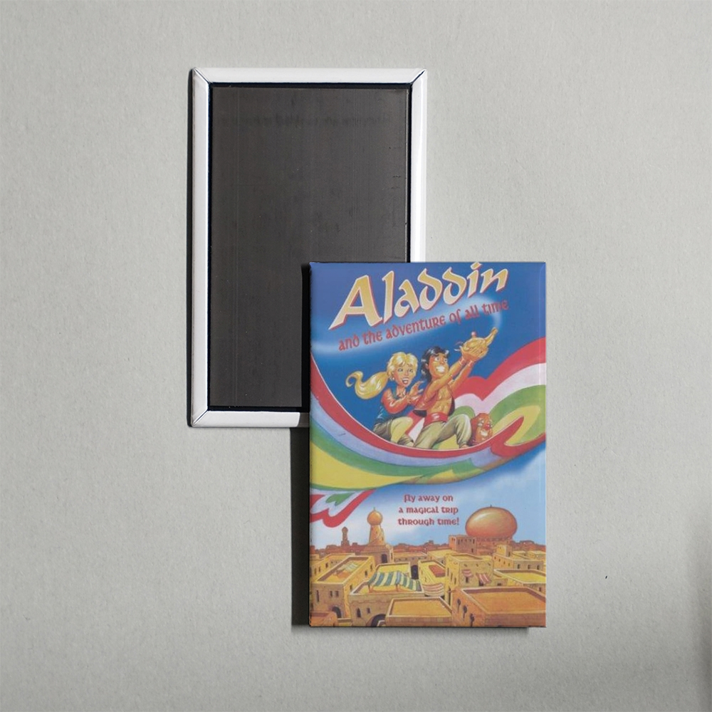 Aladdin and the Adventure of All Time Mini Movie Fridge Magnet
