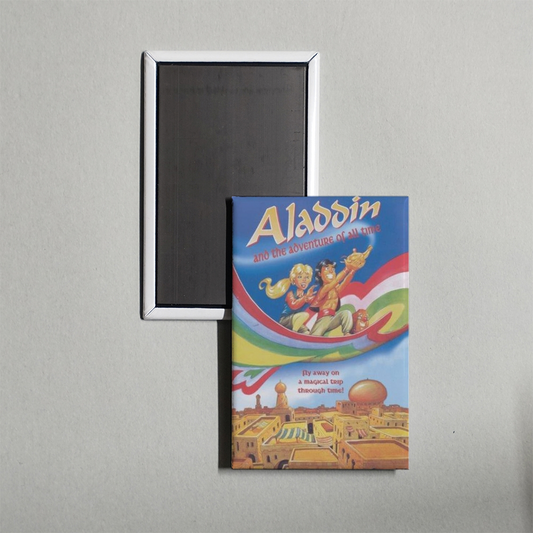 Aladdin and the Adventure of All Time Mini Movie Fridge Magnet