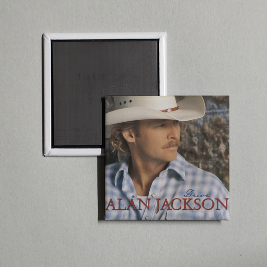 Alan Jackson - Drive Album Cover Fridge Magnet