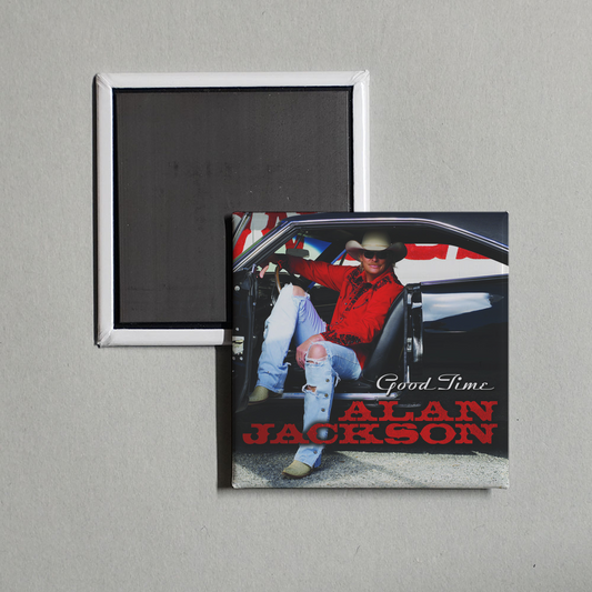 Alan Jackson - Good Time Album Cover Fridge Magnet