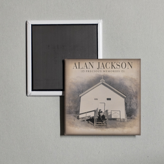 Alan Jackson - Precious Memories Album Cover Fridge Magnet