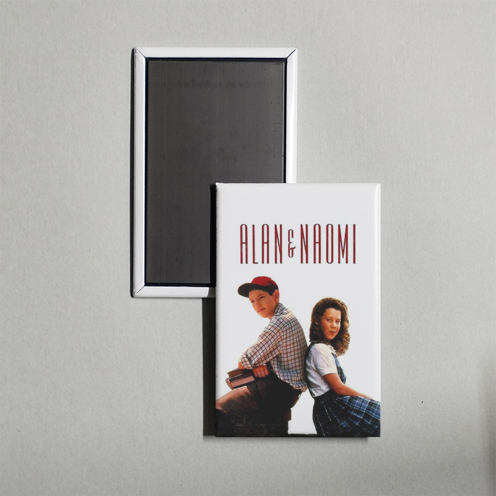 Alan & Naomi Mini Movie Fridge Magnet