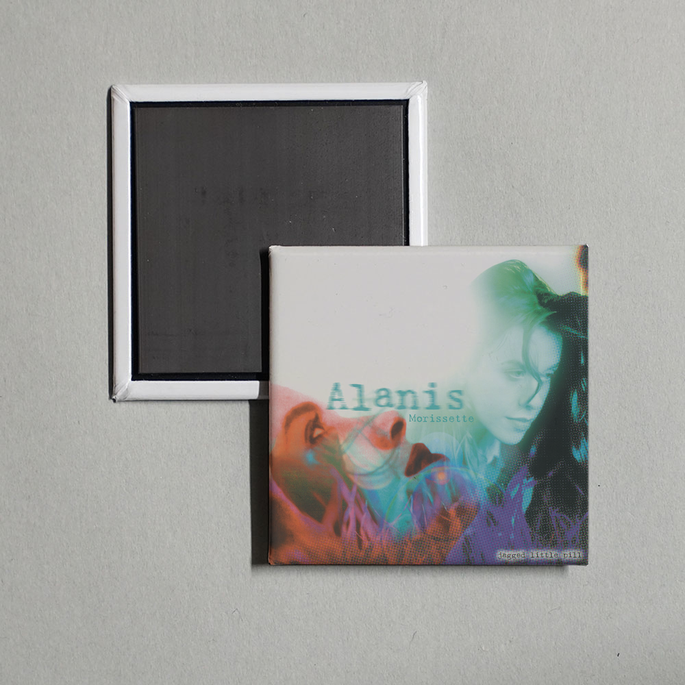 Alanis Morissette - Jagged Little Pill (2015 Remaster) Album Cover Fridge Magnet