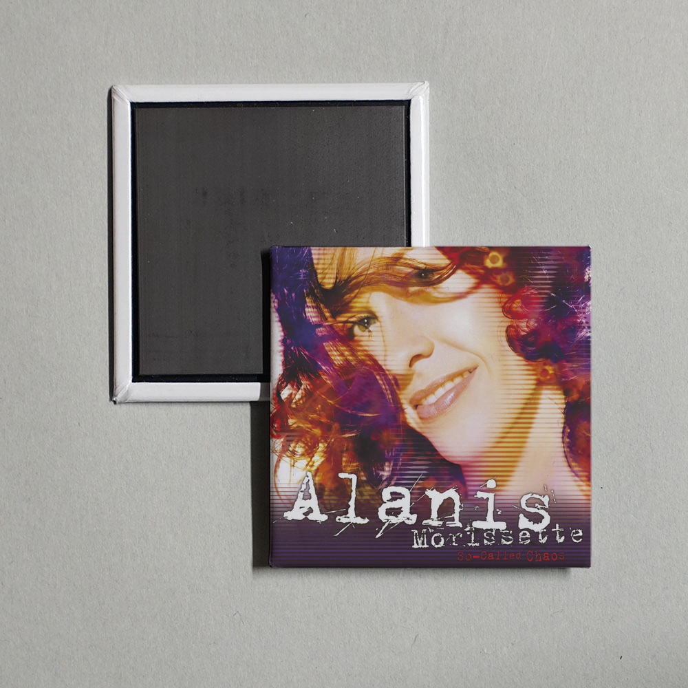 Alanis Morissette - So-Called Chaos Album Cover Fridge Magnet
