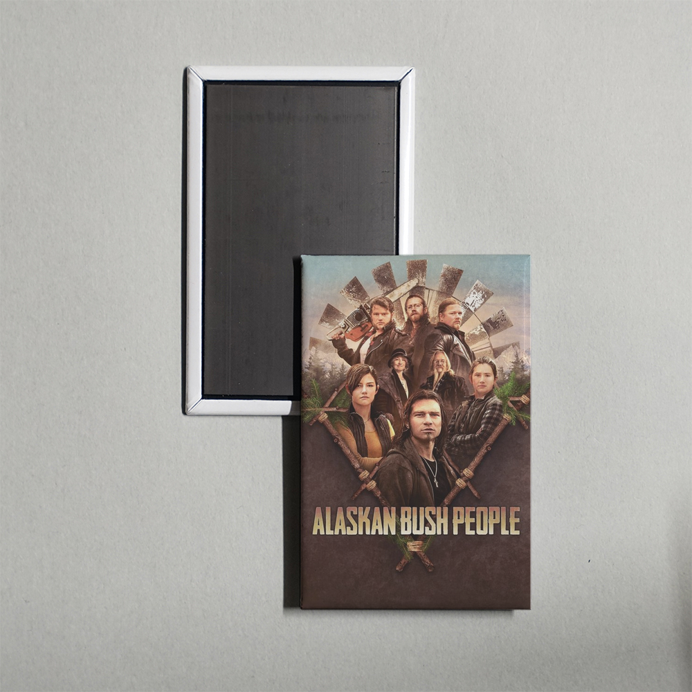 Alaskan Bush People TV Show Fridge Magnet