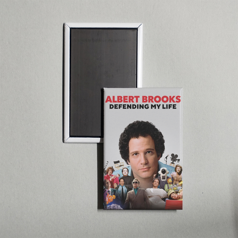 Albert Brooks Defending My Life Mini Movie Fridge Magnet