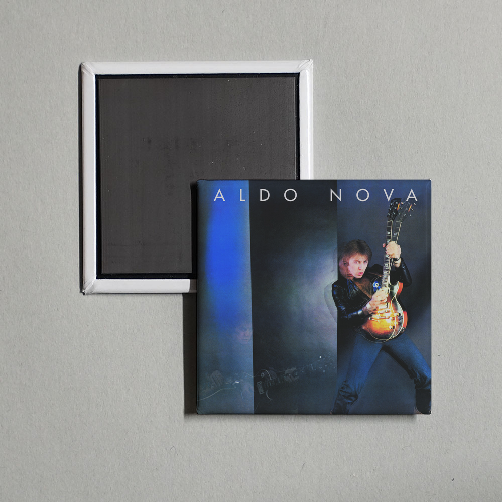 Aldo Nova - Aldo Nova Album Cover Fridge Magnet
