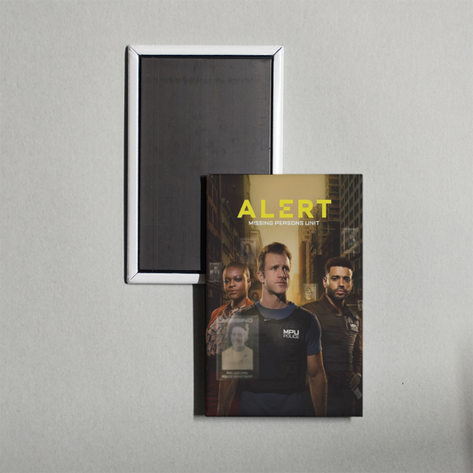 Alert Missing Persons Unit TV Show Fridge Magnet