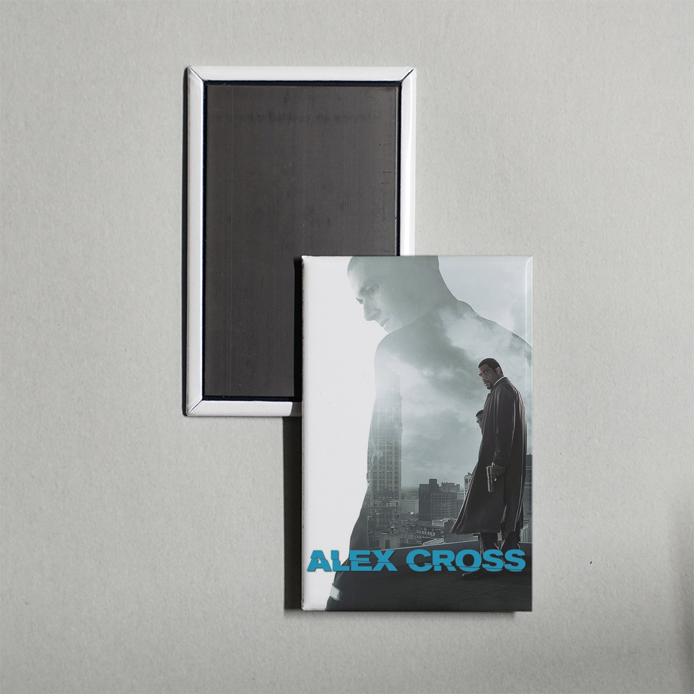 Alex Cross Mini Movie Fridge Magnet