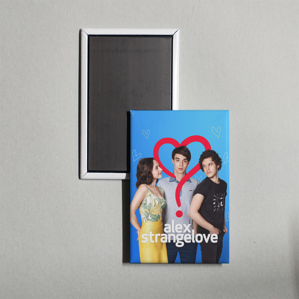 Alex Strangelove Mini Movie Fridge Magnet