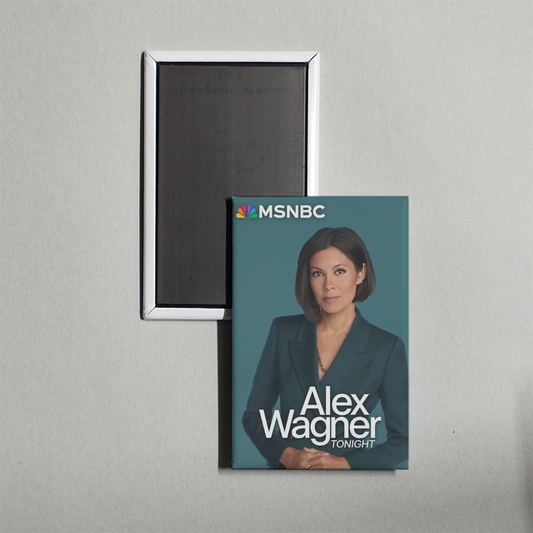 Alex Wagner Tonight TV Show Fridge Magnet