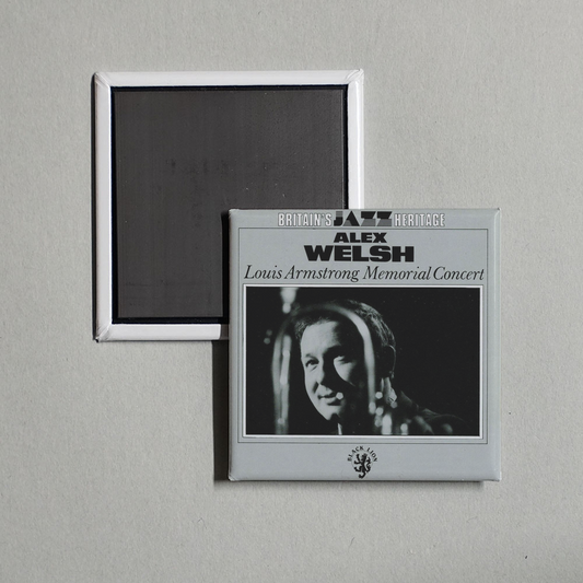 Alex Welsh - Louis Armstrong Memorial Concert Album Cover Fridge Magnet