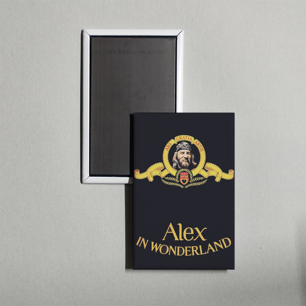 Alex in Wonderland Mini Movie Fridge Magnet