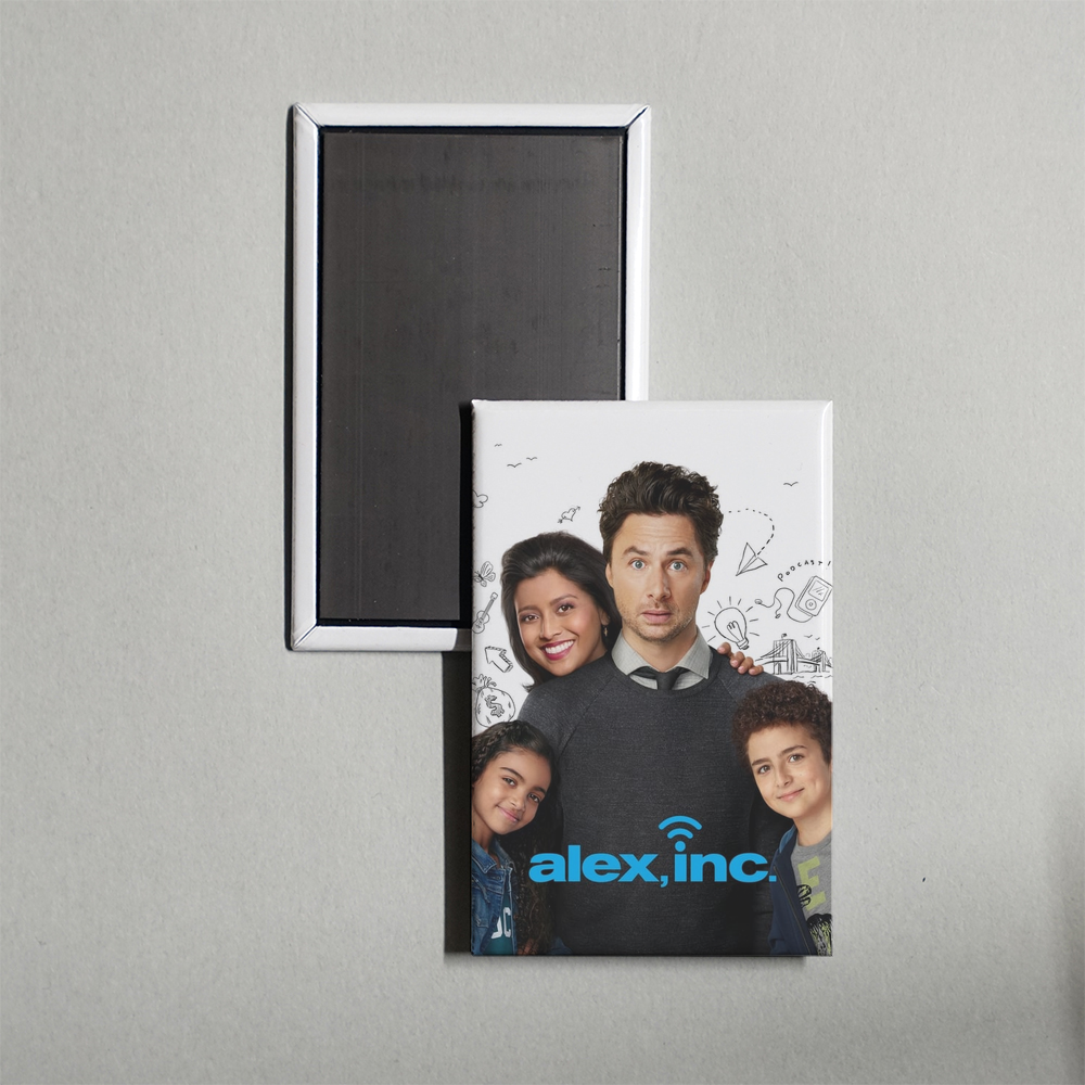 Alex, Inc. TV Show Fridge Magnet