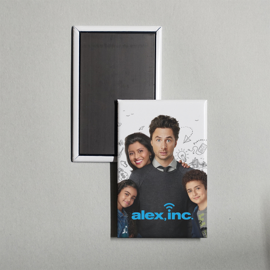 Alex, Inc. TV Show Fridge Magnet