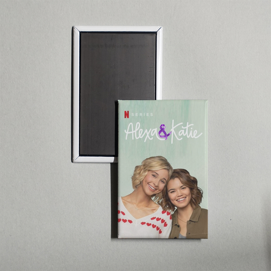 Alexa & Katie TV Show Fridge Magnet