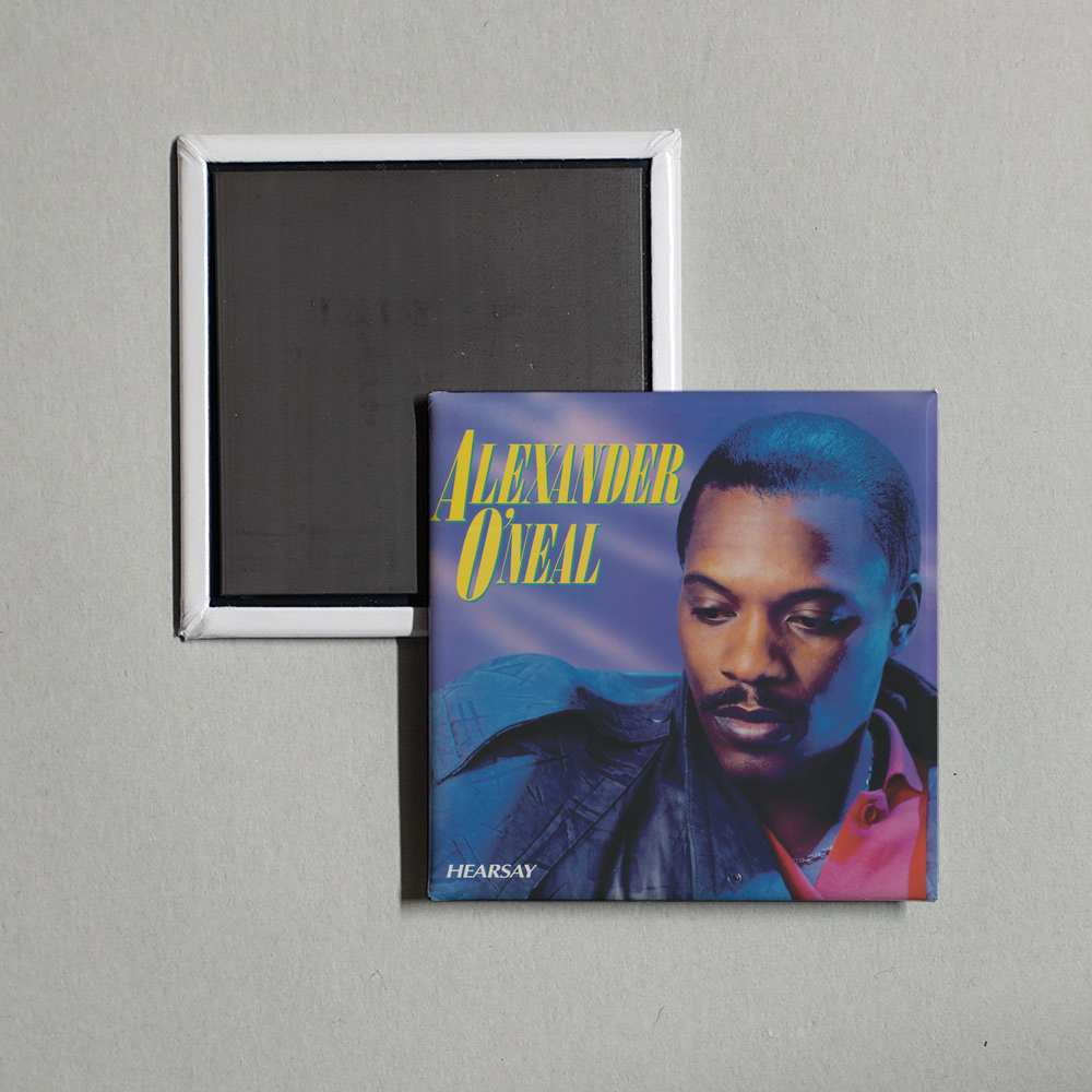Alexander O'Neal - Hearsay Album Cover Fridge Magnet