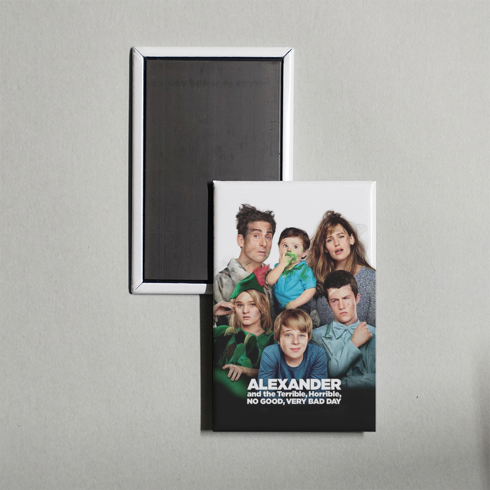 Alexander and the Terrible, Horrible, No Good, Very Bad Day Mini Movie Fridge Magnet