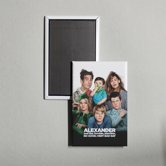 Alexander and the Terrible, Horrible, No Good, Very Bad Day Mini Movie Fridge Magnet