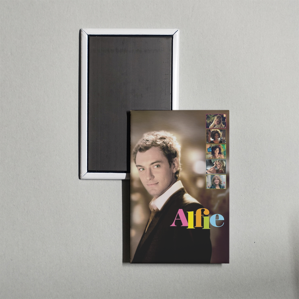 Alfie Mini Movie Fridge Magnet
