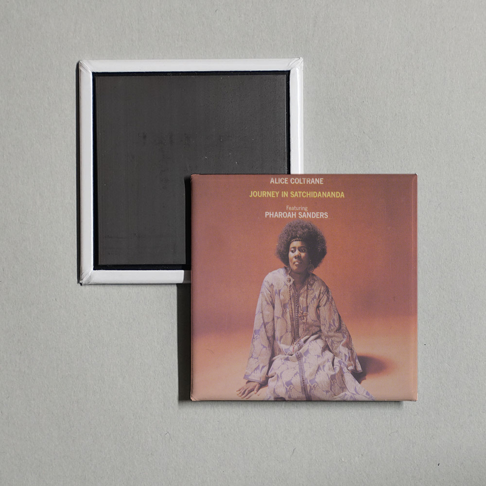 Alice Coltrane - Journey in Satchidananda Album Cover Fridge Magnet