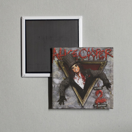 Alice Cooper - Welcome 2 My Nightmare Album Cover Fridge Magnet