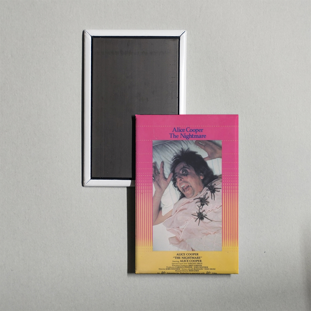 Alice Cooper The Nightmare Mini Movie Fridge Magnet