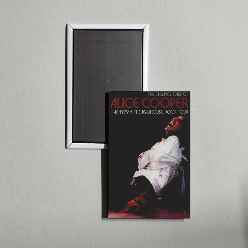 Alice Cooper The Strange Case of Alice Cooper Mini Movie Fridge Magnet