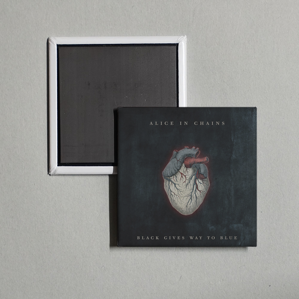 Alice In Chains - Black Gives Way To Blue Album Cover Fridge Magnet