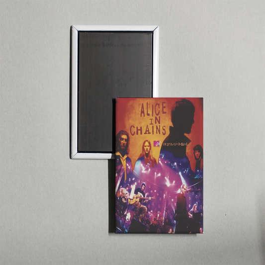 Alice In Chains MTV Unplugged Mini Movie Fridge Magnet