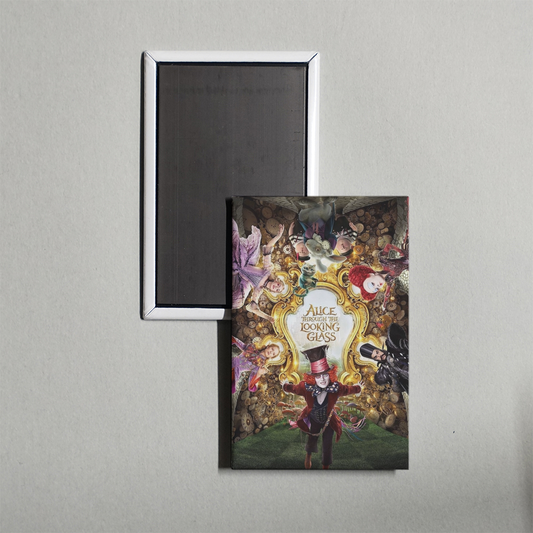 Alice Through the Looking Glass Mini Movie Fridge Magnet