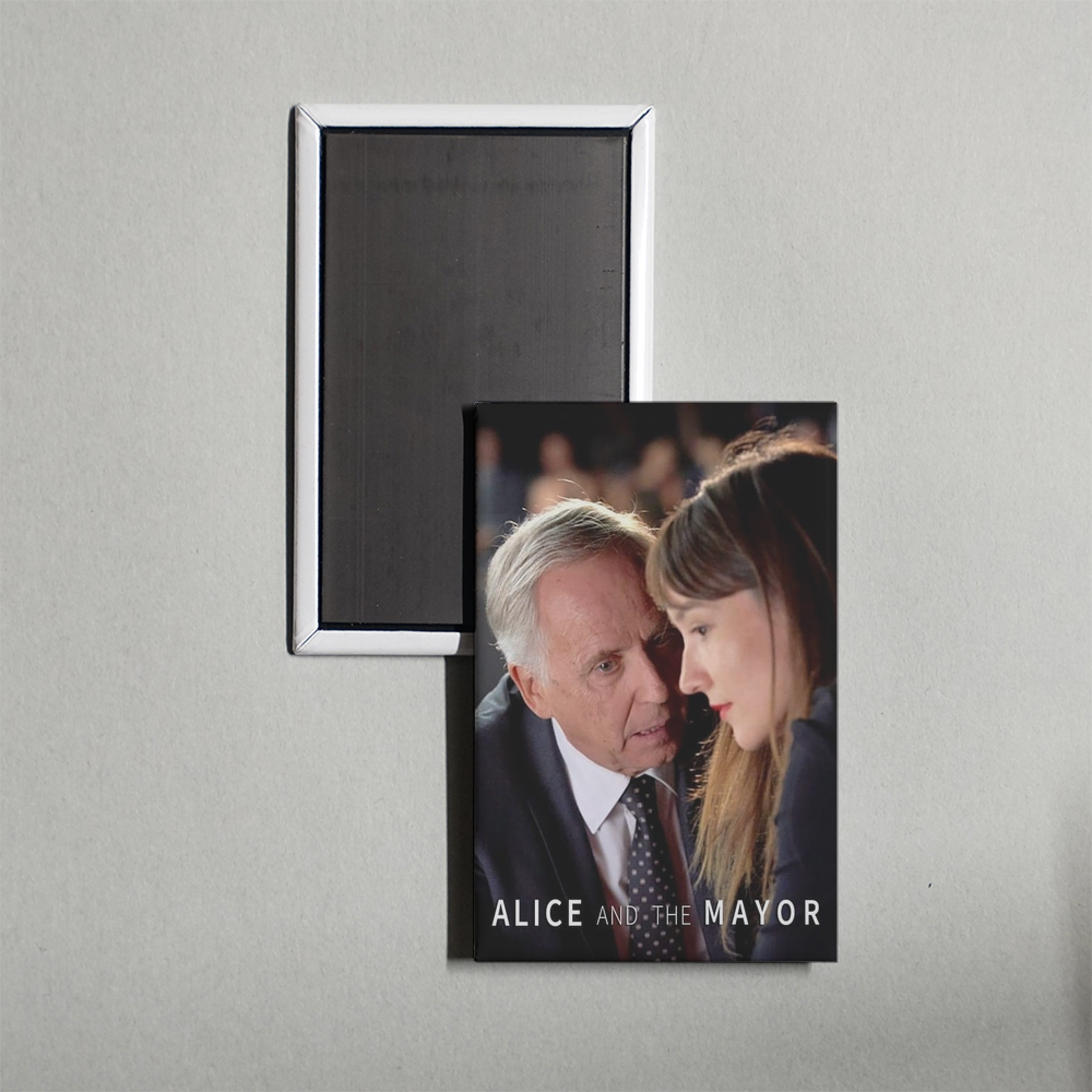 Alice and the Mayor Mini Movie Fridge Magnet