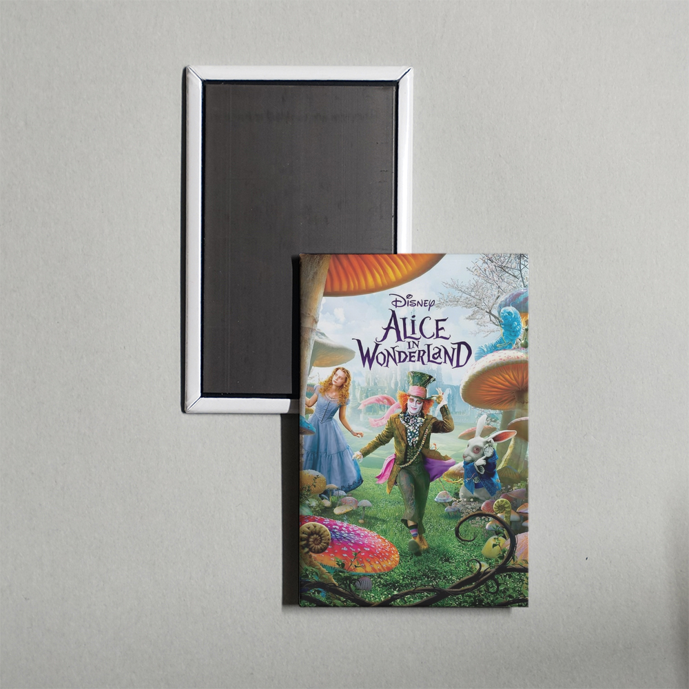 Alice in Wonderland Mini Movie Fridge Magnet